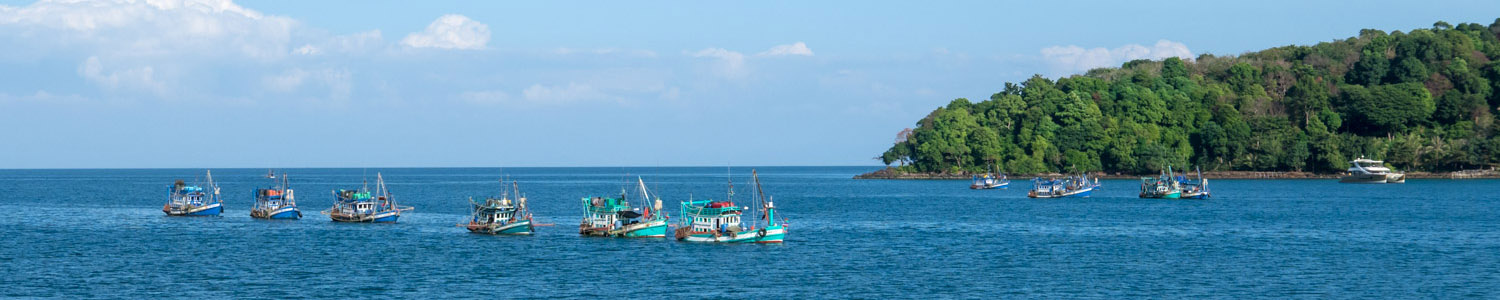 Fisherman boat at Koh Kood