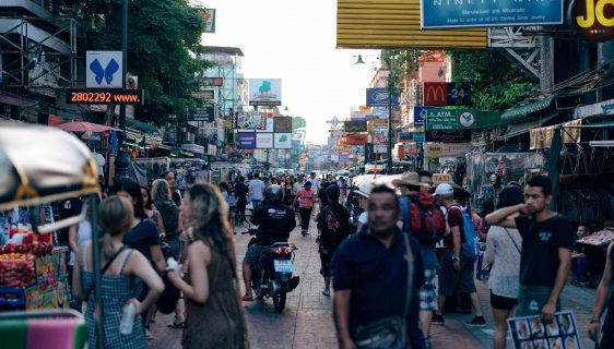 khao san road bangkok thailand sightseeing