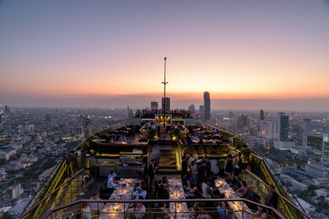 Vertigo Skybar Bangkok Thailand banyan hotel